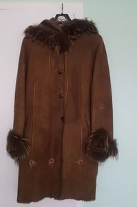 Genuine Shearling Sheepskin Coat